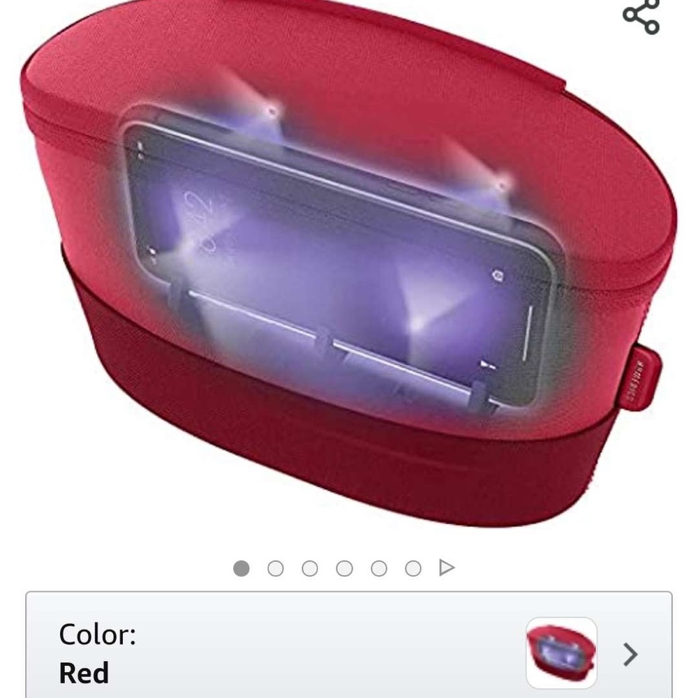 HoMedics UV Clean Sanitizer Bag Portable